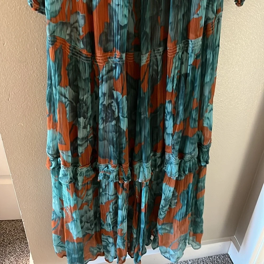 Anthropologie XXSP Marais Printed Tiered Maxi dress - Picture 6 of 8